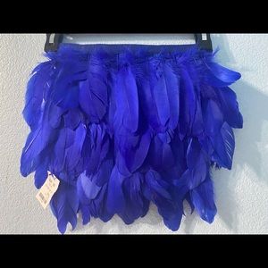 Poka feather tube top